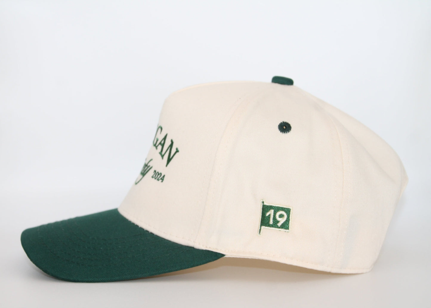 Fairway Green & Natural Hat